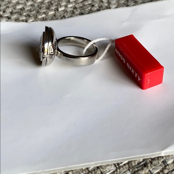 MISS SIXTY STAINLESS STEEL RING - Picture 3 of 4